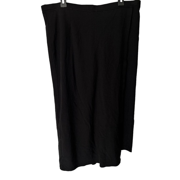 Betabrand Womens Size XXL Black Sassies Capri Pant Skirt Skort - Picture 1 of 7